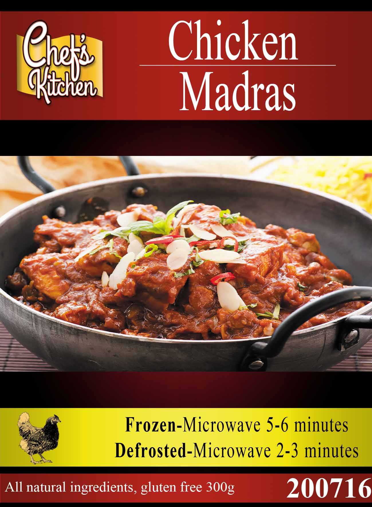 Chicken Madras 300g – มาดร้าส – Korat Chef