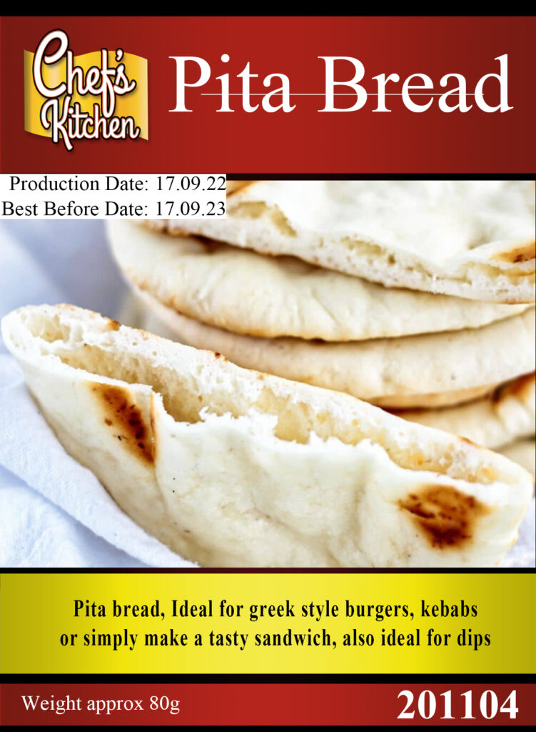 Pita bread x 1 (100g) Korat Chef
