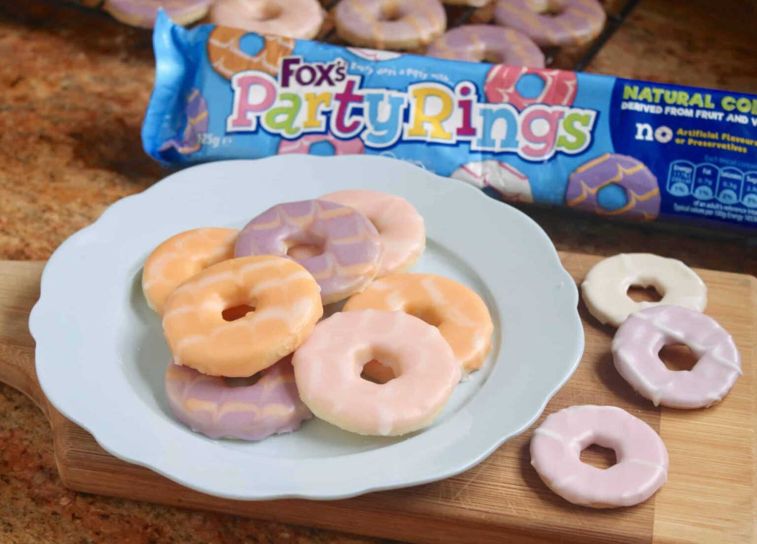 Fox’s Party Rings 125g Korat Chef