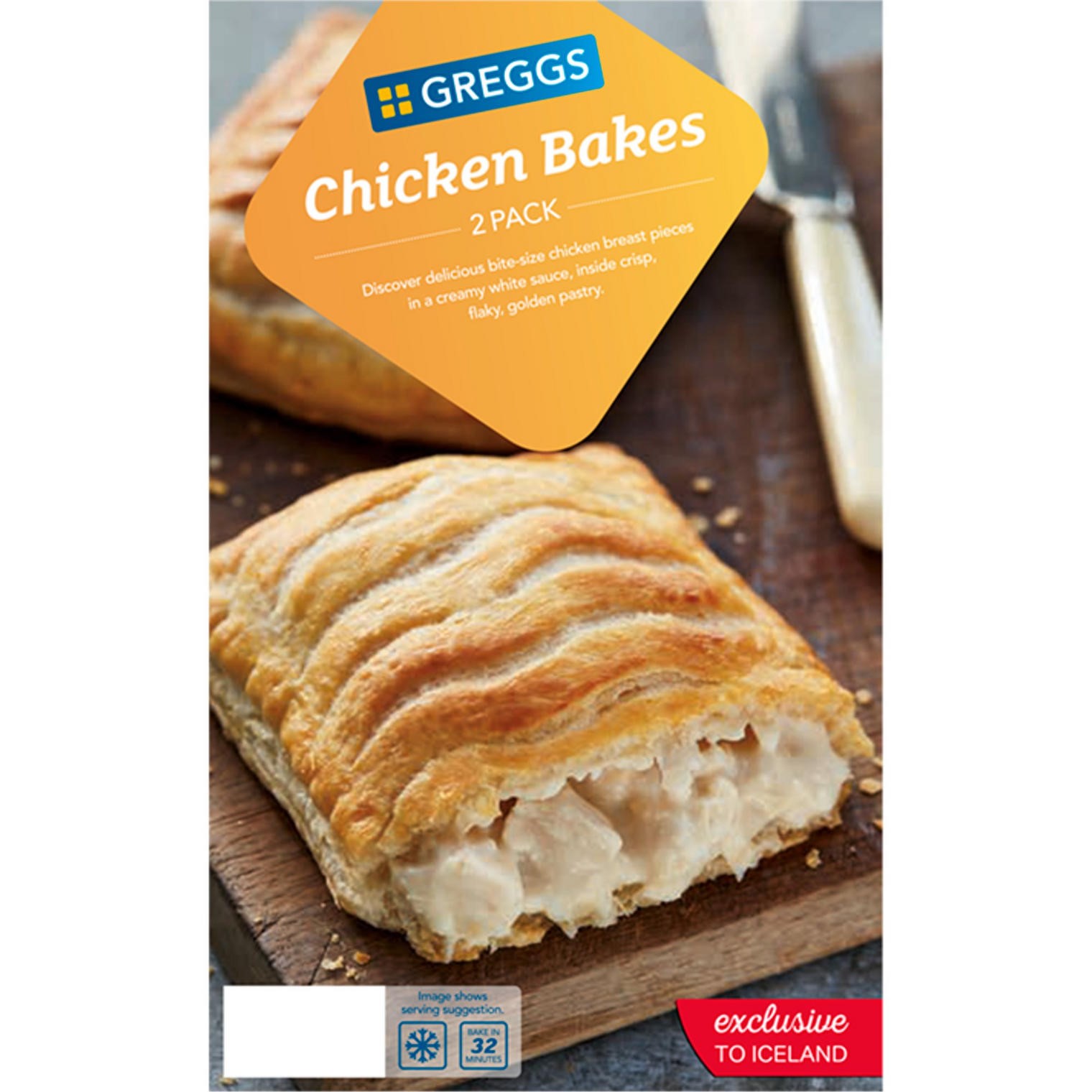 Greggs Corned beef bake x 2 (290g) Korat Chef