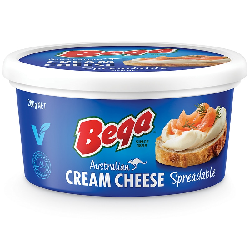Bega AUS Cream Cheese Spreadable 200g Korat Chef